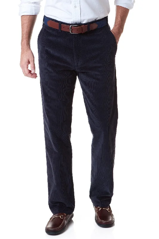 Classic Khaki Pants for Work and Play-Beachcomber Stretch Corduroy Pant Nantucket Navy