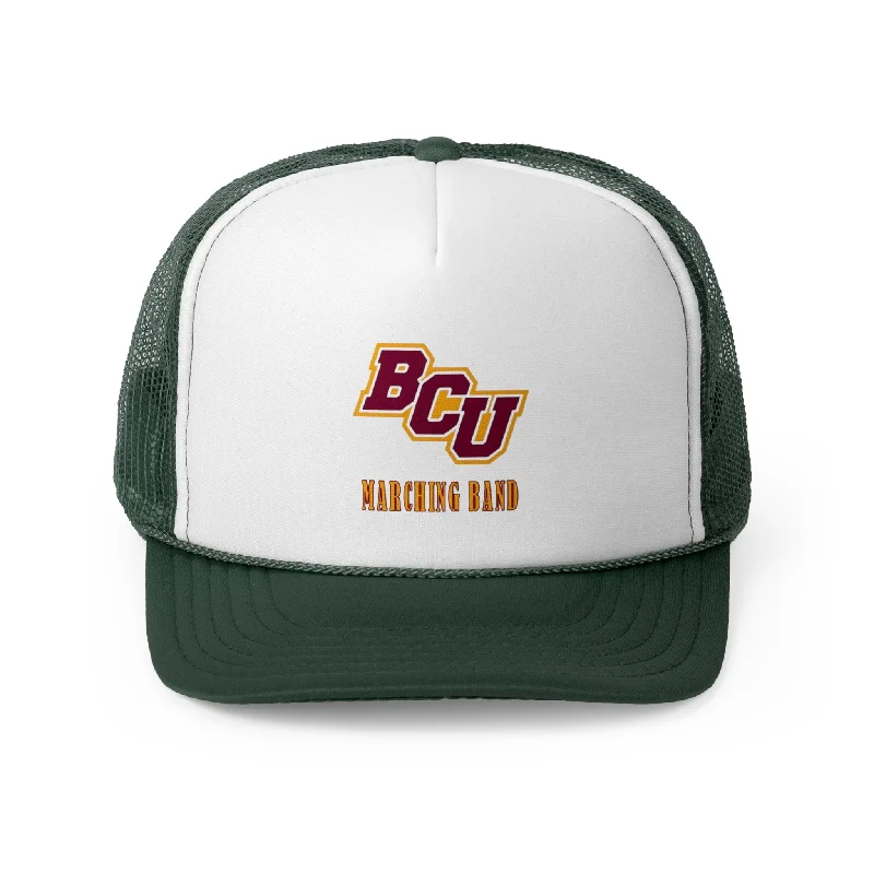 Lightweight Hiking Cap for Adventure Seekers-Bethune-Cookman Marching Band Trucker Caps