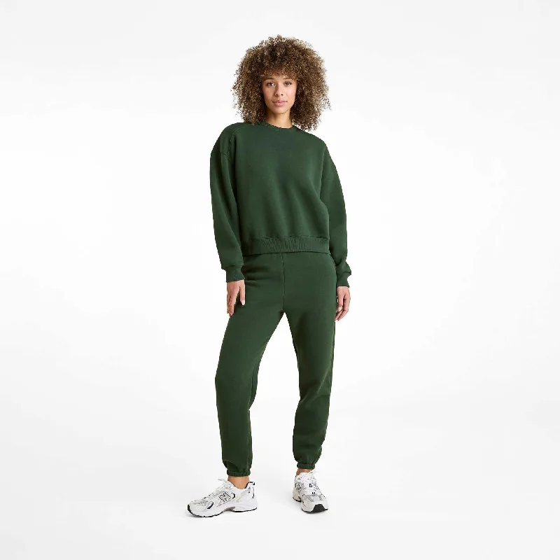 High-Waisted Trousers for Modern Style-Classic Sweatpant | Evergreen