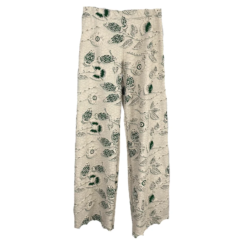 Relaxed Fit Sweatpants for Lazy Days-Thyme Campanula Jacquard Knit Energy Pant