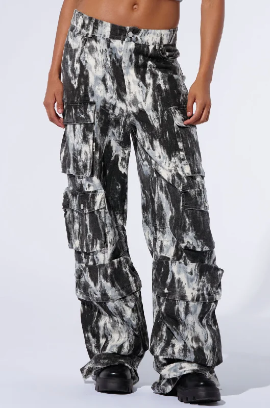 Comfortable Beach Pants for Vacation Style-GET WITH IT CARGO PANT