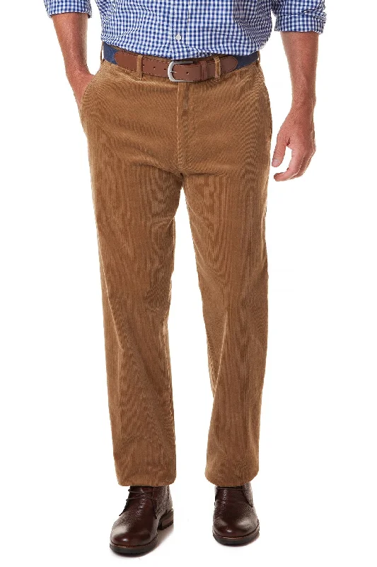 Comfortable Loose-Fit Shorts for Summer Comfort-Beachcomber Stretch Corduroy Pant Khaki