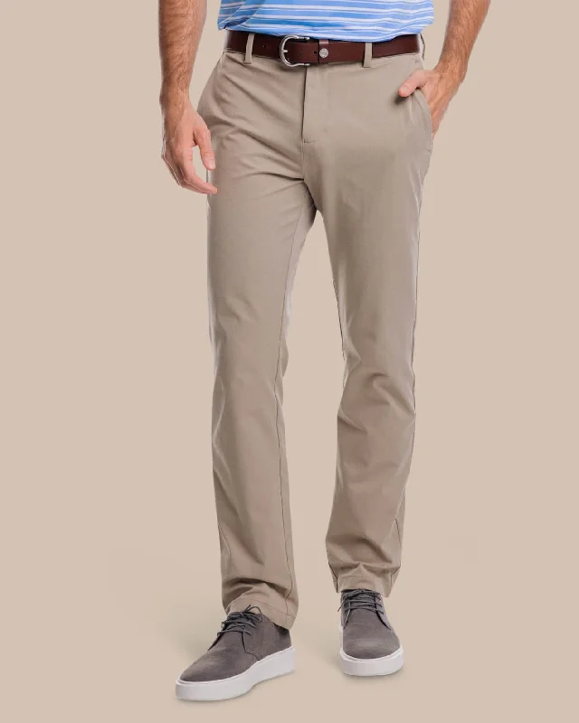 Professional Suit Pants for Business Attire-Jack Performance Pant - Sandstone Khaki