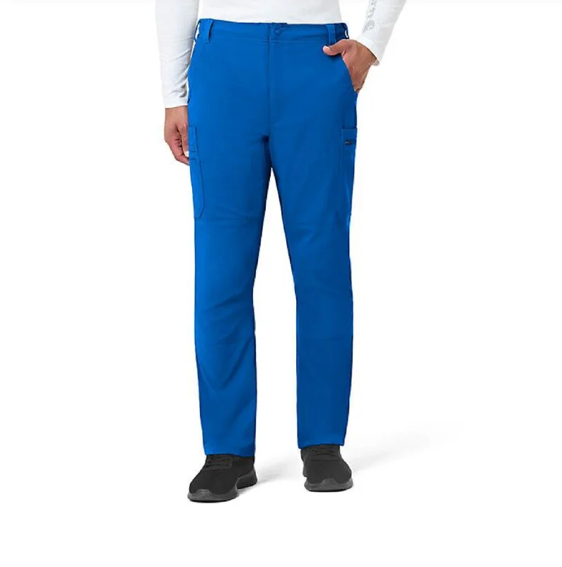 Slim-Fit Jogging Pants for Running-Carhartt Men's Rugged Flex® Peak Cargo Scrub Pant_Royal