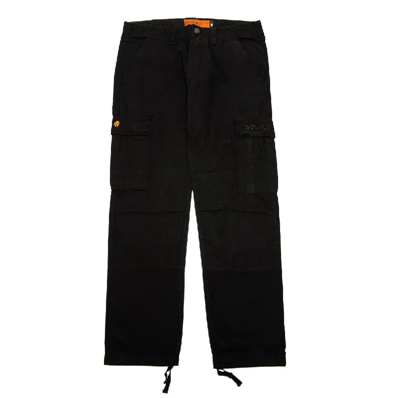 Trendy Harem Pants for Relaxed Look-WCC CAINE RIPSTOP CARGO PANT -BLACK