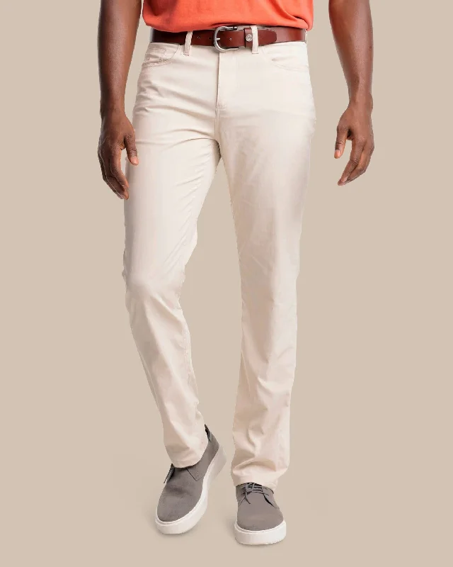 Tailored Wool Pants for Winter Wear-Intercoastal Performance Pant - Stone