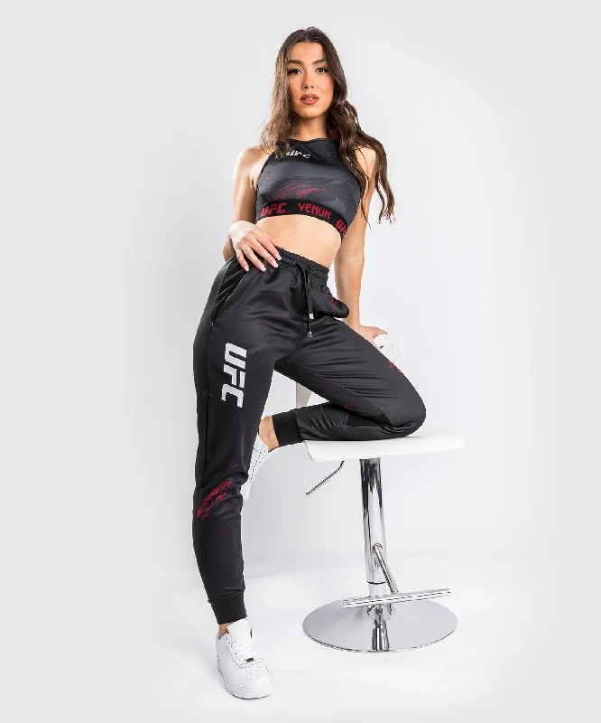 Relaxed Fit Sweatpants for Lazy Days-UFC Venum Authentic Fight Week 2.0 Women’s Pant - Black/Red