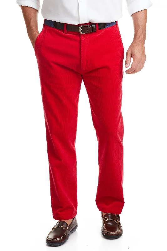 Lightweight Travel Pants for Comfort-Beachcomber Corduroy Pant Crimson