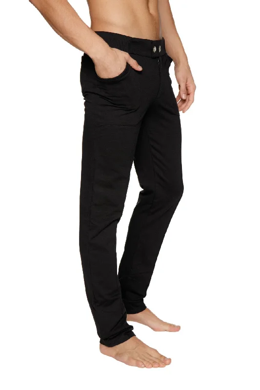 High-Waisted Jeans for Trendy Look-Tactical Urban at Home Dress Pant Yoga Pant (Black)