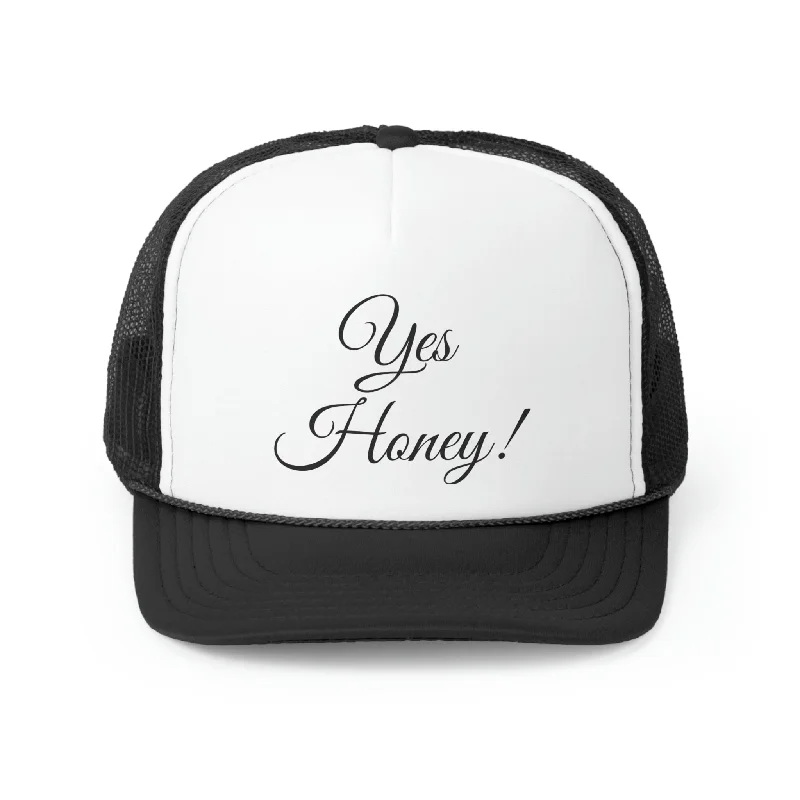 Retro Vintage Hat for Throwback Fashion-Yes Honey Trucker Caps