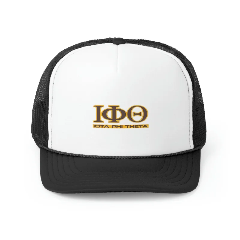 Simple Cotton Cap for Everyday Comfort-Iota Phi Theta Trucker Caps