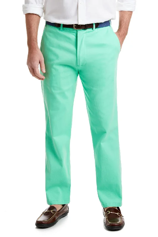 Comfortable Beach Pants for Vacation Style-Harbor Pant Stretch Twill Spring Green