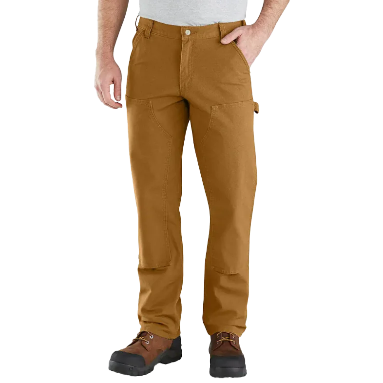 Colorful Printed Trousers for Fun Style-Men's Rugged Flex Duck Double Front Utility Pant 30" -  Regular