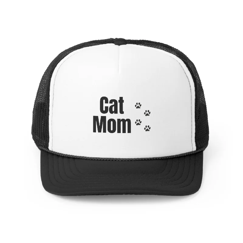 Multi-Color Summer Hat for Vibrant Fashion-Cat Mom Trucker Caps