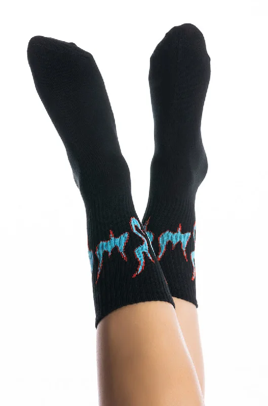 Funky Patterned Socks for Unique Style-FLAME SOCKS