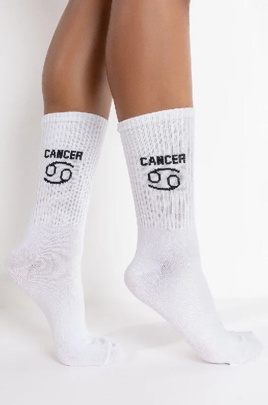 Trendy Polka Dot Socks for Playful Fashion-CANCER SOCKS