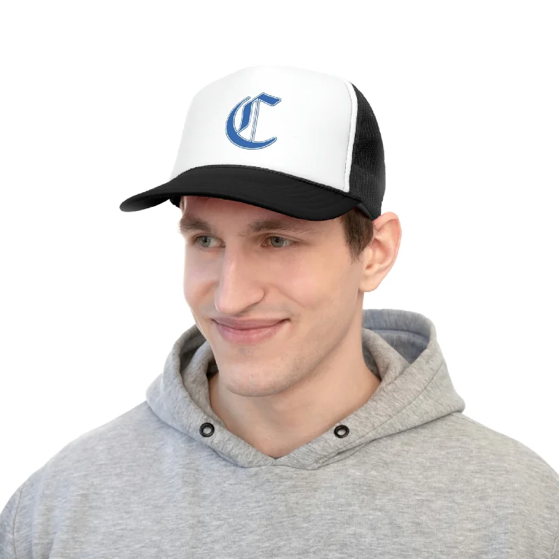 Cozy Knitted Hat for Winter Sports-Charlotte Christian Trucker Caps