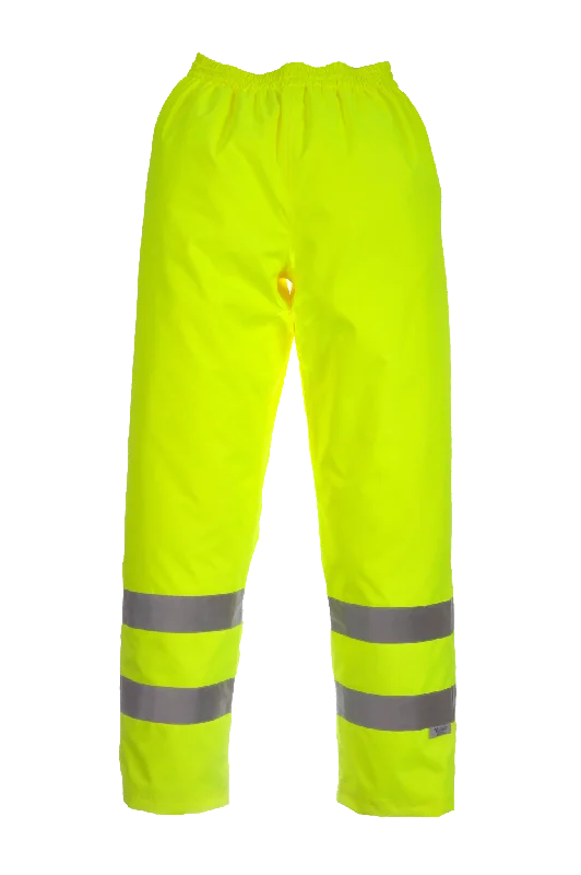 Light-Weight Hiking Shorts for Trail Adventures-Viking Men's Professional® Journeyman Hi-Vis Class E Waterproof Trilobal Waist Pant