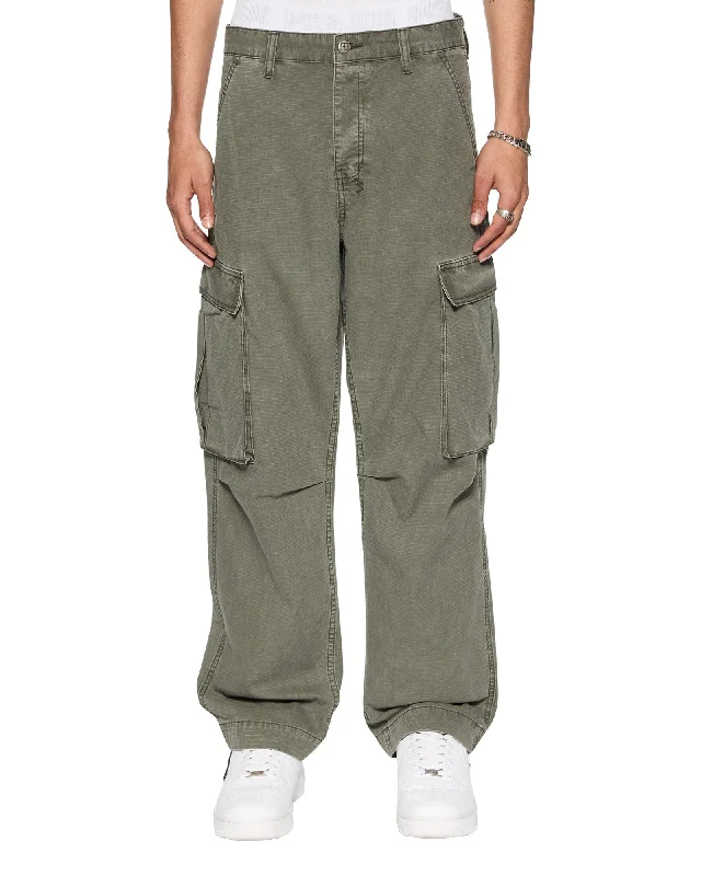 Custom Fit Dress Pants for Tailored Style-FUGITIVE CARGO PANT FOREST