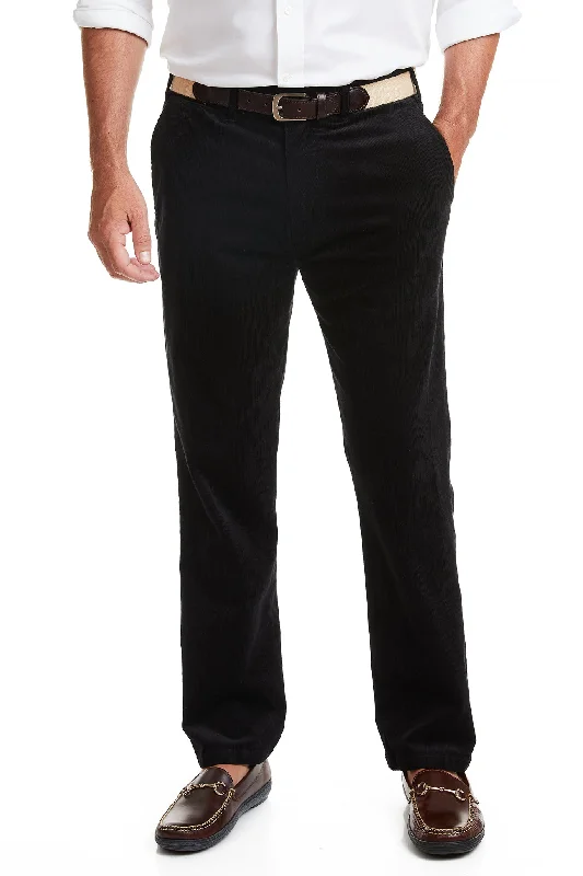 Trendy Cargo Pants for Outdoor Adventures-Beachcomber Corduroy Pant Black