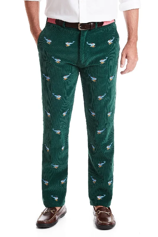 Comfortable Jogging Pants for Fitness-Beachcomber Corduroy Pant Hunter with Nantucket Christmas Sleigh Ride