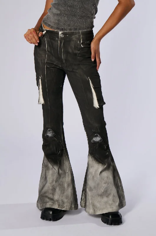 Soft Velvet Pants for Cozy Comfort-ROCK YOU ALL NIGHT LONG DENIM PANT