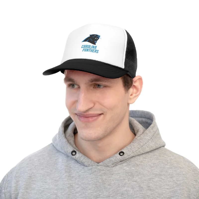 Quick-Drying Hat for Active Lifestyle-Carolina Panthers Trucker Caps