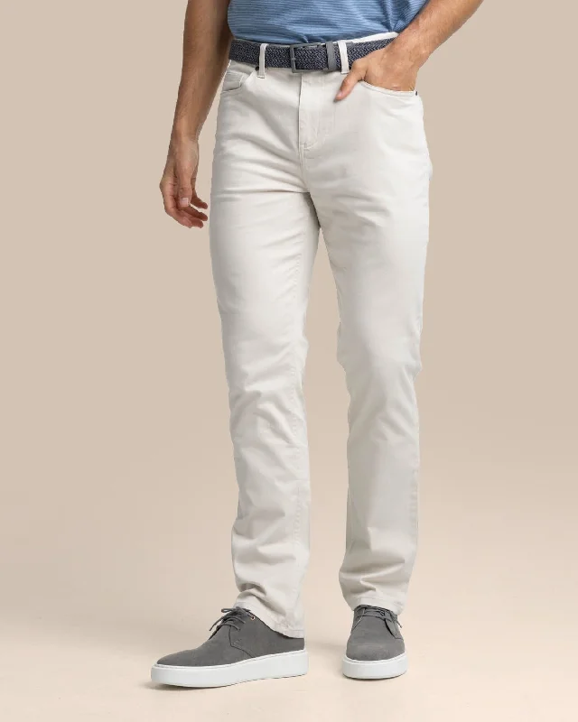 Eco-Friendly Bamboo Pants for Sustainable Fashion-Sullivan Five Pocket Pant - Stone