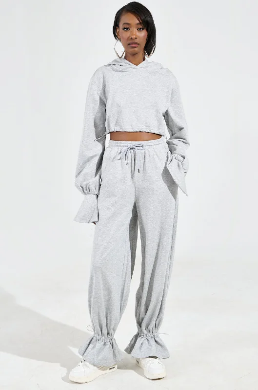 Comfortable Jogging Pants for Fitness-A CALM FLEX JOGGER PANT IN HEATHER GREY