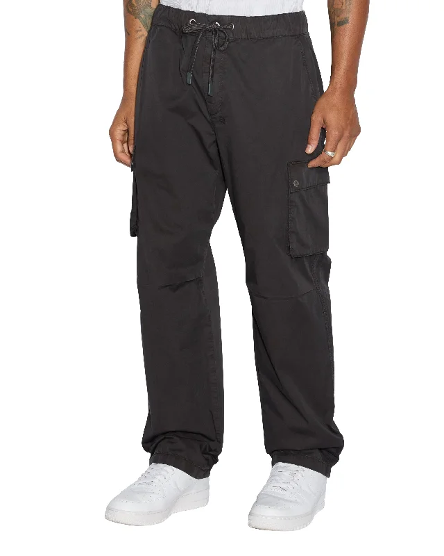 High-Performance Workout Leggings for Athletes-KRUSH CARGO PANT BLACK