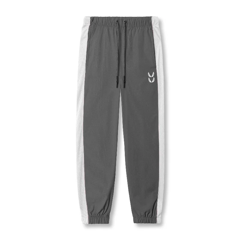 Flexible Track Pants for Running and Jogging-0796. Ripstop Oversized Track Pant - Space Grey