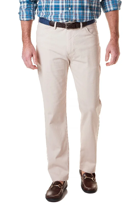 Stretchy High-Rise Pants for Comfortable Fit-Wayfarer 5-Pocket Pant Stretch Twill Stone