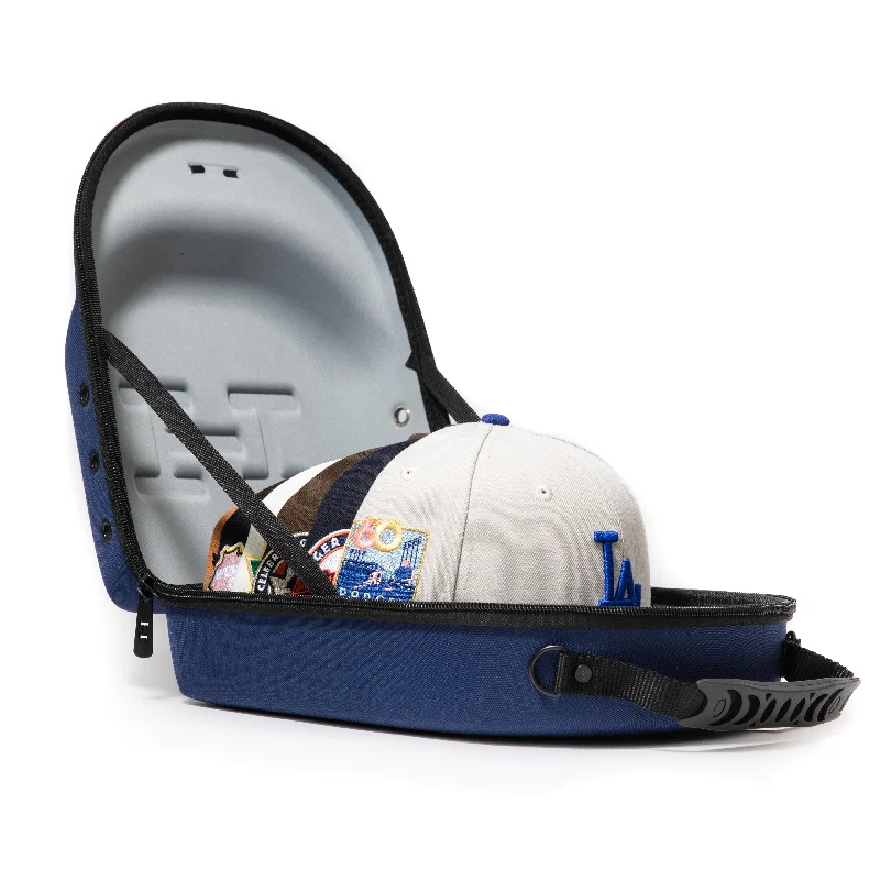 Customizable Hat for Personal Style-Hat Club 6 Hat Carrier - Navy