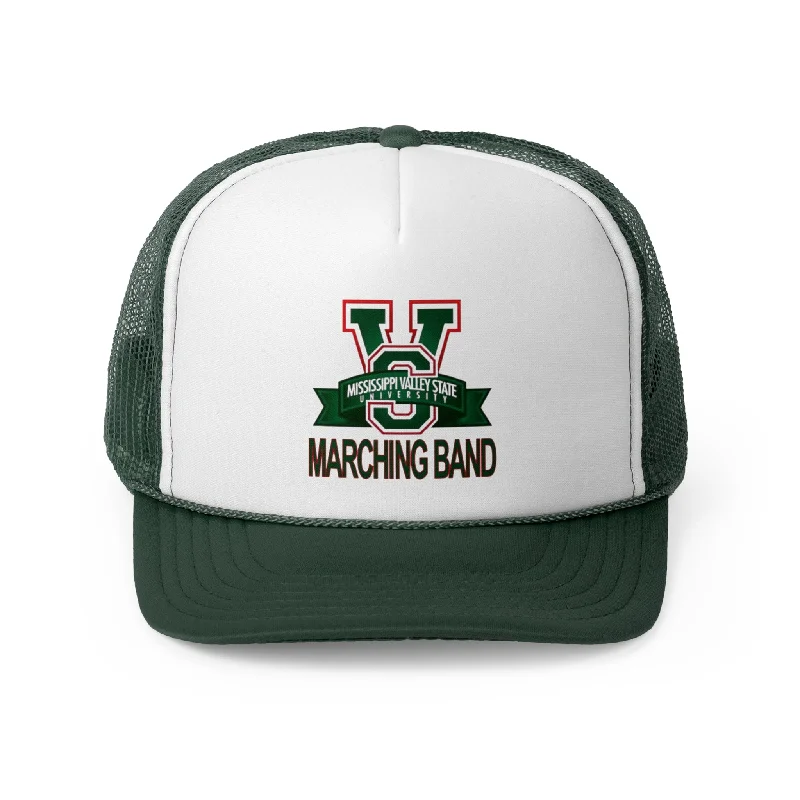 Embroidered Baseball Cap for Personal Style-Mississippi Valley State Marching Band Trucker Caps