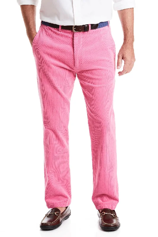 Casual Linen Pants for Warm Weather-Beachcomber Stretch Corduroy Pant Rose