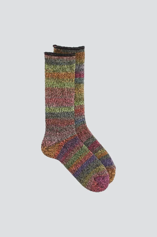 Minimalist Black Socks for Classic Style-Multicolor Charcoal Fluffy Socks