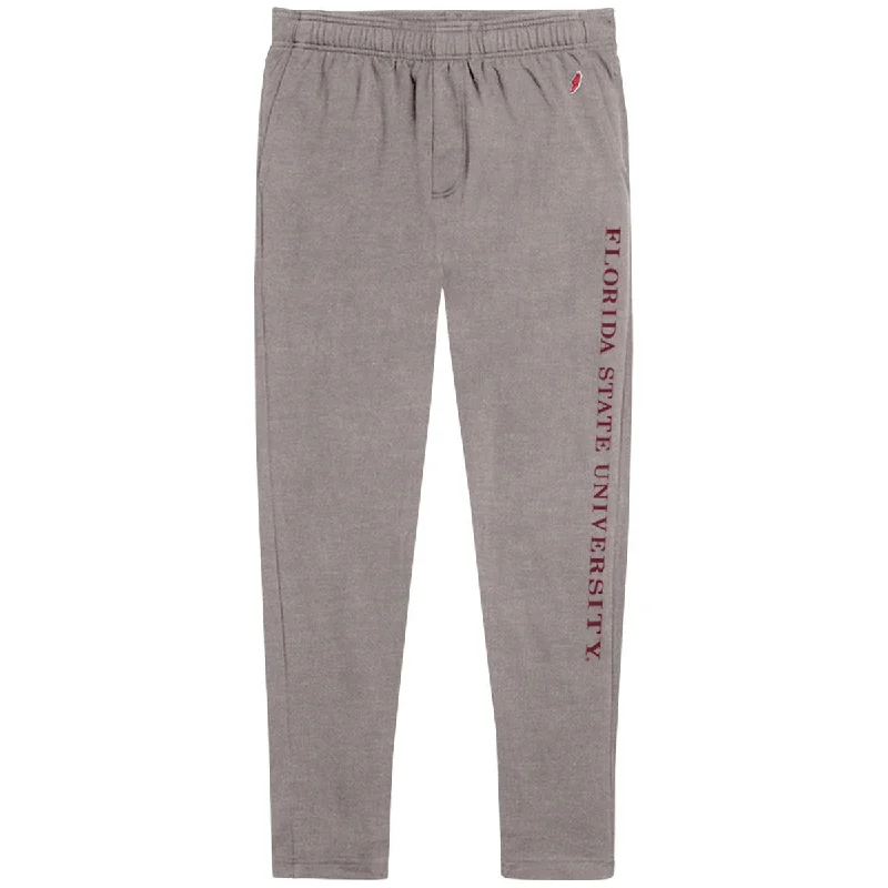 Stylish Denim Jeans for Casual Wear-League Men's Florida State University Tri-blend Jogger Pant - Grey