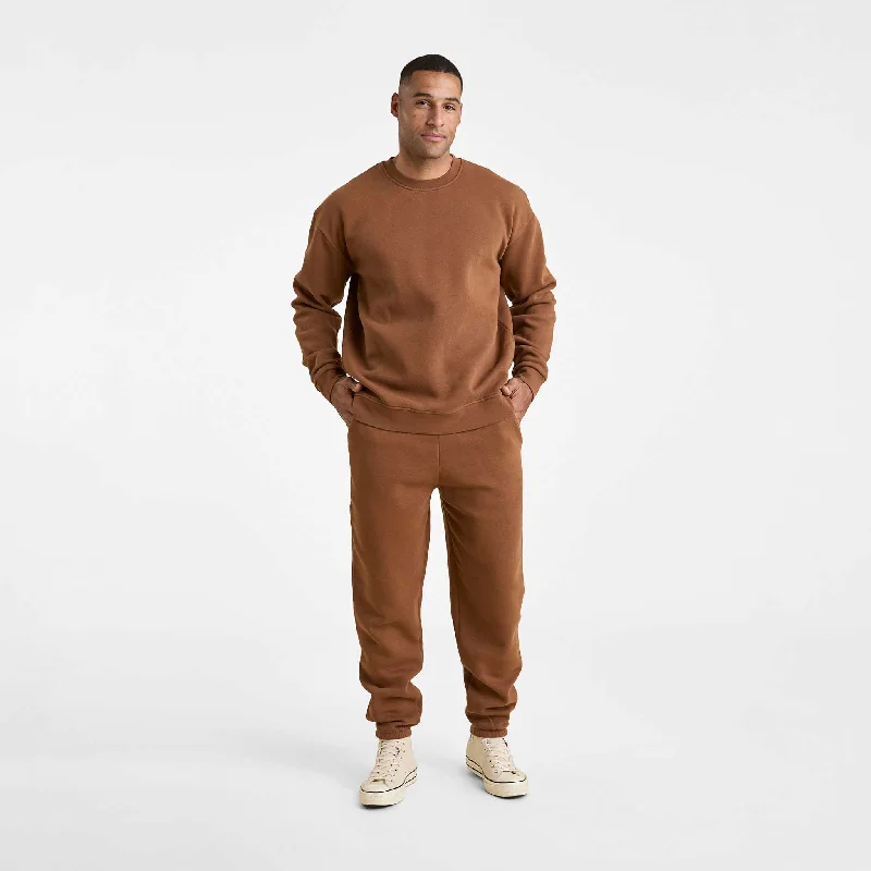 Comfortable Pajama Joggers for Relaxation-Men's Classic Sweatpant | Chocolate