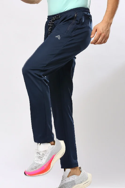 Classic White Pants for Summer Events-Active Track Pant