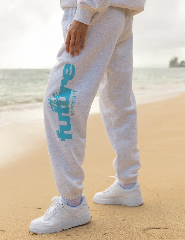 Premium Stretch Leggings for Active Women-The Future Is Bright Retro Unisex Sweatpant