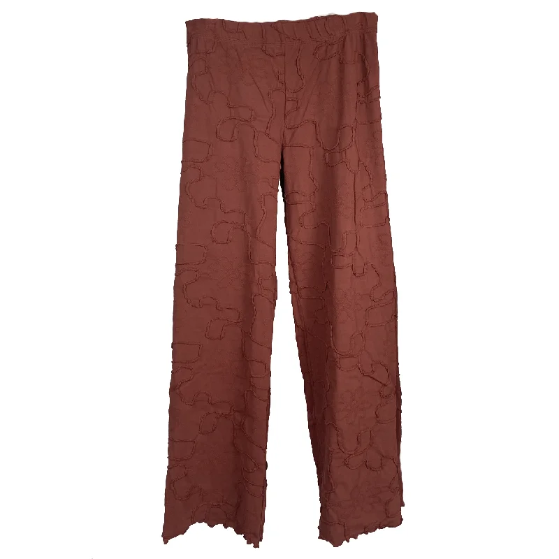 Soft Velvet Pants for Cozy Comfort-Fired Brick Conduit Full Length Energy Pant