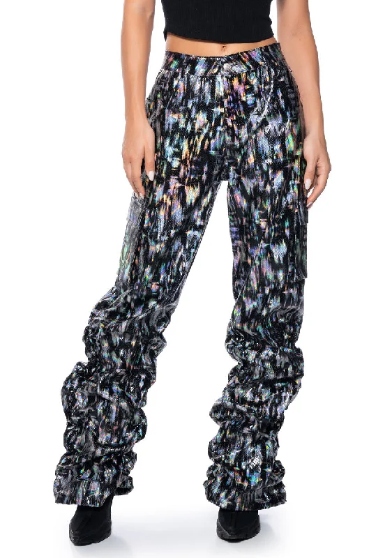 Comfortable Pajama Joggers for Relaxation-ENVISION ME RUCHED CARGO PANT