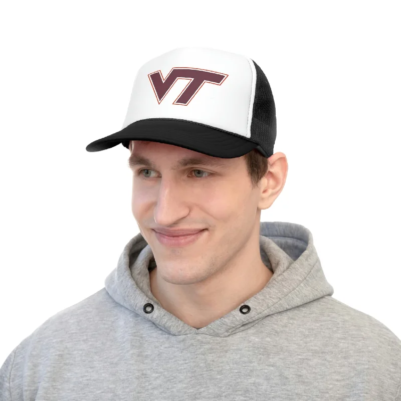 Cozy Fleece Hat for Cold Weather Wear-Virginia Tech Trucker Caps