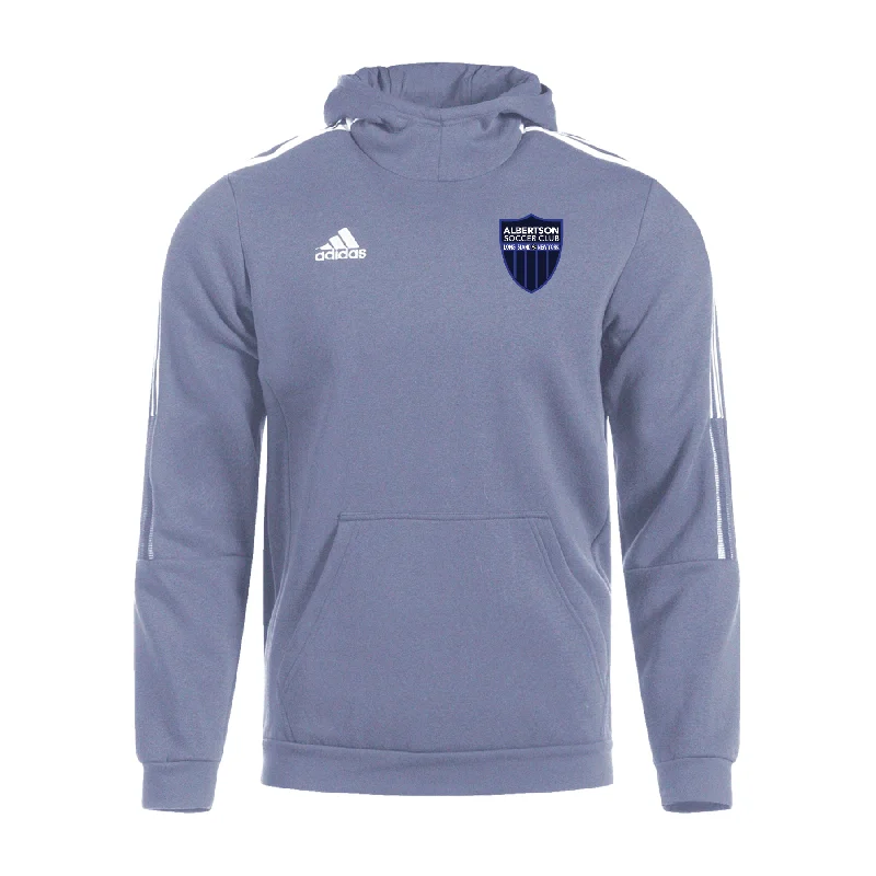 Cozy Hooded Sweatshirt for Winter Comfort-Albertson Coaches adidas Tiro 21 Hoodie Grey