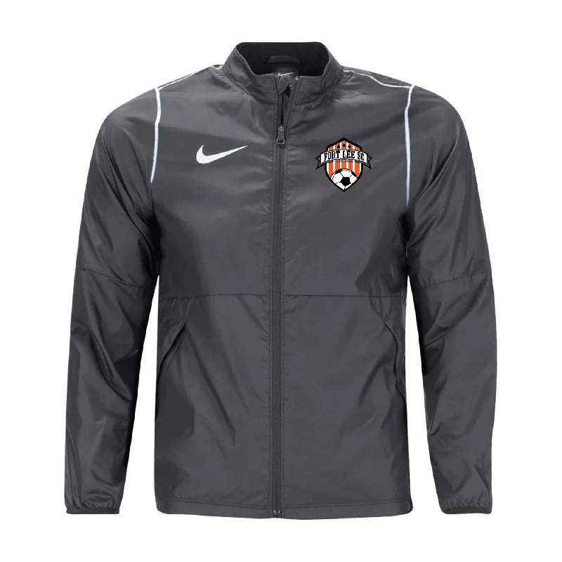 Soft Faux Fur Jacket for Warm, Stylish Wear-Fort Lee SC FAN Nike Park 20 Rain Jacket Grey