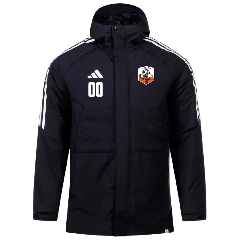 Modern Fit Trench Coat Jacket for Smart Style-Black River Athletics 2011 and Younger adidas Condivo 22 Stadium Parka Jacket Black