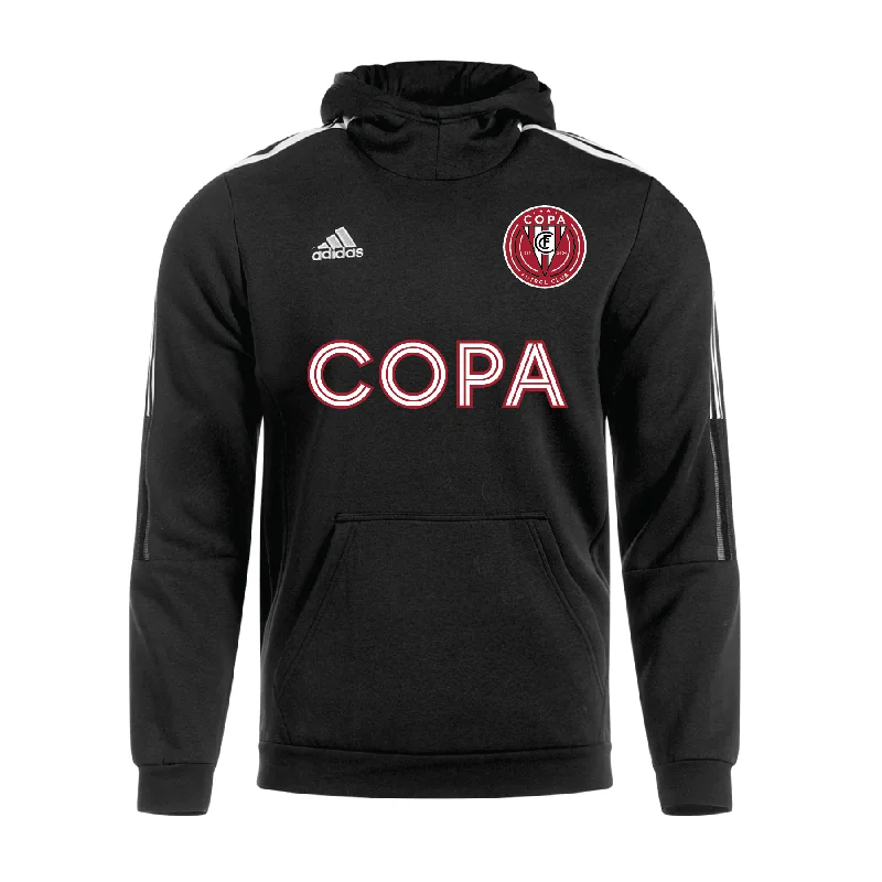 Vintage-Inspired Hoodie for Classic Appeal-FC Copa FAN adidas Tiro 21 Hoodie Black