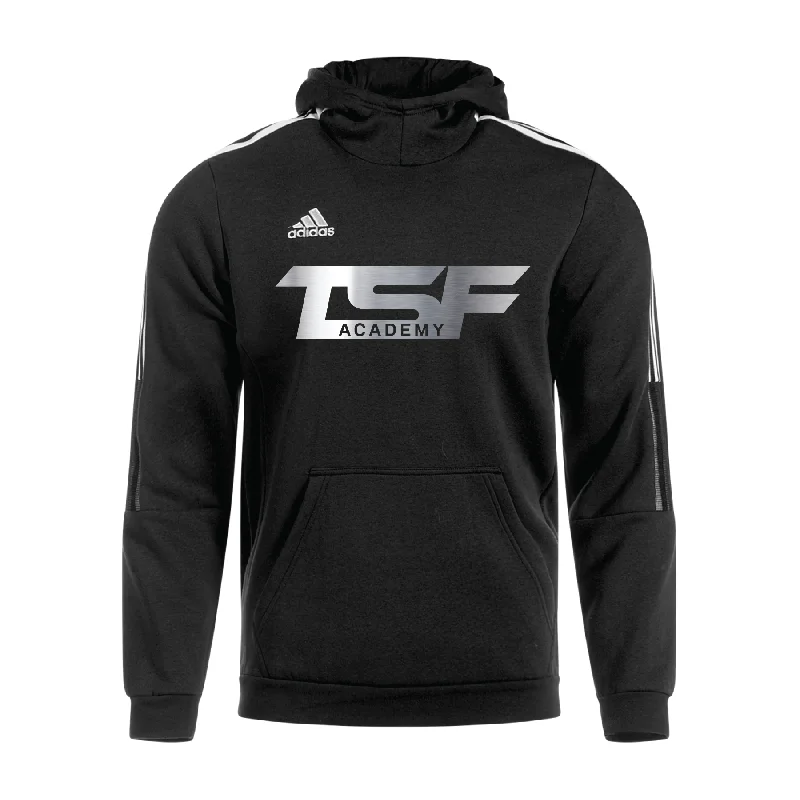 Cozy Pullover Hoodie for Relaxed Weekend Wear-TSF Academy adidas Tiro 21 Hoodie Black