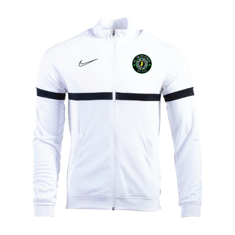 Practical Utility Work Jacket for Professional Use-STA Motown FAN Nike Dry Academy 21 Track Jacket White