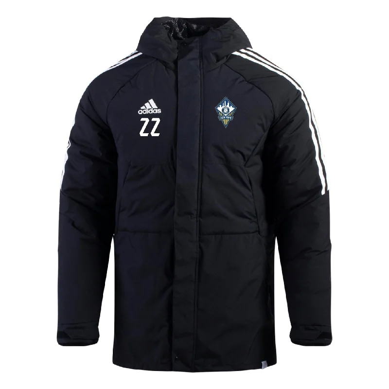 Sports Training Jacket for Comfort and Performance-FA Euro New York 2022-24 Winter Parka Jacket (Black)